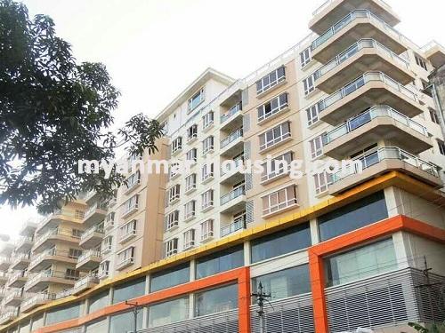 Myanmar real estate - for rent property - No.3341 - A lovely Condo room for rent in Esprado Tower. - View of the Building