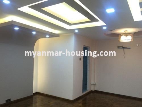 Myanmar real estate - for rent property - No.3342 - A good Condominium for rent in Mahar Nawarat Condo. - View of the  room