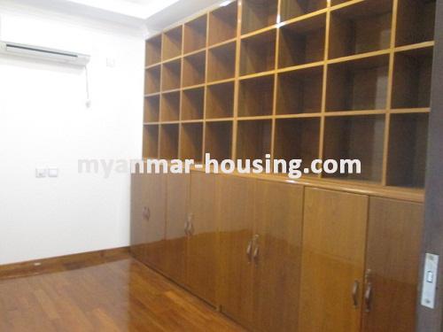 Myanmar real estate - for rent property - No.3356 - Well decorated room for rent in Ahlone Township. - View of the Bed room