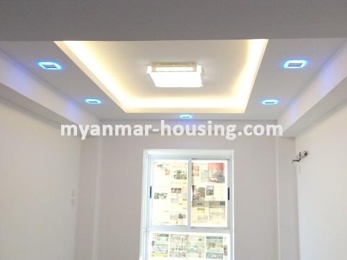 Myanmar real estate - for rent property - No.3365 - A Condo room for rent in Ahlone Township. - View of the Living room