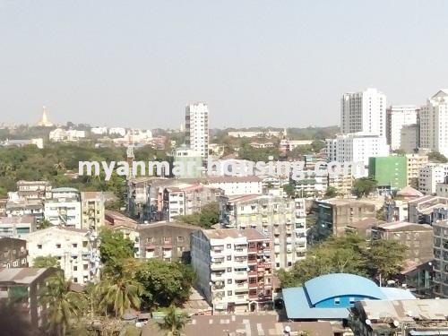 Myanmar real estate - for rent property - No.3365 - A Condo room for rent in Ahlone Township. - View of the Kitchen room