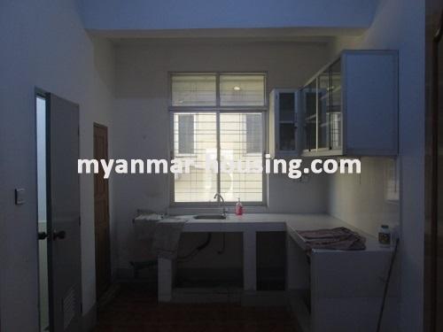 Myanmar real estate - for rent property - No.3368 - Well decorated room for rent in Kyaukdadar Township. - View of the Kitchen room