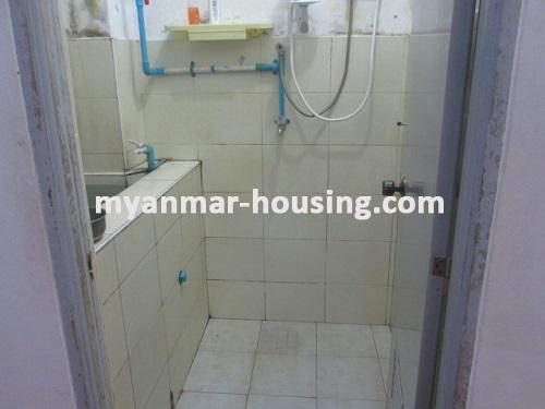 Myanmar real estate - for rent property - No.3368 - Well decorated room for rent in Kyaukdadar Township. - View of Bathroom