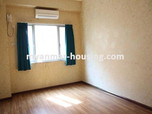 Myanmar real estate - for rent property - No.3430 - Condo room for rent near Kandawgyi lake in Mingalar Taung Nyunt! - bedroom view