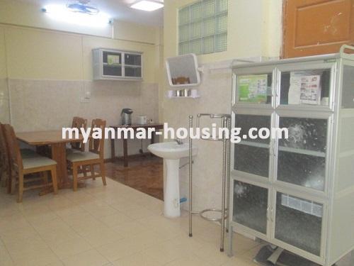 Myanmar real estate - for rent property - No.3475 - Good room for rent in Zeya Thiri Condo. - View of the Dinning room