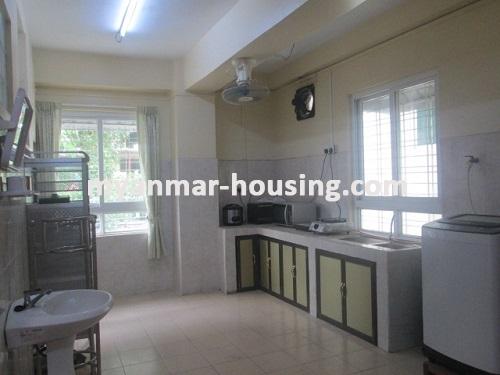 Myanmar real estate - for rent property - No.3475 - Good room for rent in Zeya Thiri Condo. - View of Kitchen room