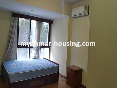 Myanmar real estate - for rent property - No.3479 - Condominium room for rent in 9 Mile Ocean Condo - View of the Bed room