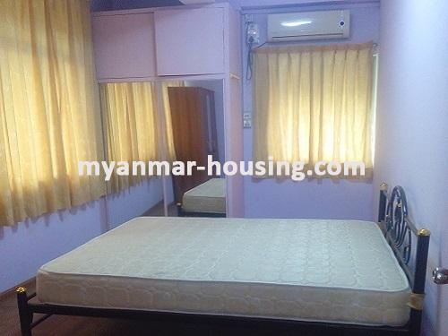 Myanmar real estate - for rent property - No.3485 - A good room with reasonable price for rent in Pazundaung Township. - View of the Bed room