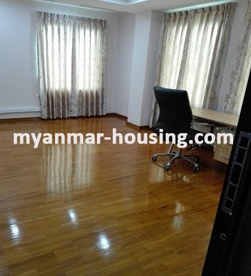 Myanmar real estate - for rent property - No.3546 - Good room for rent in Kyauk Kone Condo Yankin Township. - View of the Room