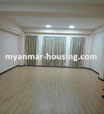 Myanmar real estate - for rent property - No.3548 - Good room for rent in Kyauk Kone Condo Yankin Township. - View of the bed room