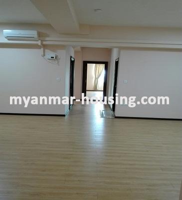 Myanmar real estate - for rent property - No.3548 - Good room for rent in Kyauk Kone Condo Yankin Township. - View of the room