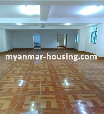 Myanmar real estate - for rent property - No.3549 - An apartment for rent in New University Avenue road. - 