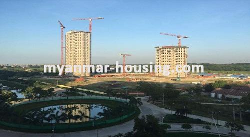 ミャンマー不動産 - 賃貸物件 - No.3577 -      A Condominium apartment for rent in Star City. - View of sight