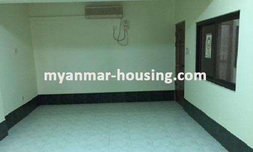 Myanmar real estate - for rent property - No.3619 - An apartment for rent in Botahtaung Township with reasonable price - View of the Bed room