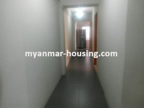 Myanmar real estate - for rent property - No.3621 - An apartment for rent in Mayangone Township. - View of the room