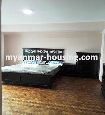 Myanmar real estate - for rent property - No.3622 - Highly decorated room for rent in Yankin Township. - View of the Bed room