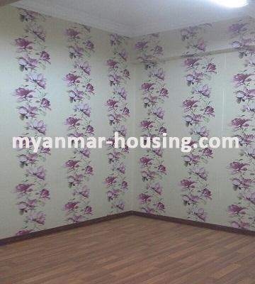 Myanmar real estate - for rent property - No.3658 -  Nice Condo room for rent in Lanmadaw Township - View of the Bed room