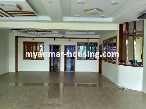 Myanmar real estate - for rent property - No.3673 - Good for office and Residential in Kyaukdadar Township. - View of the Living room