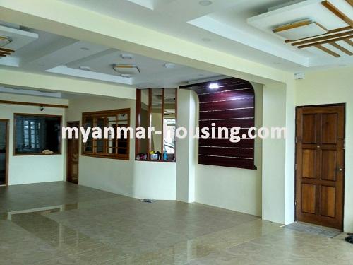 Myanmar real estate - for rent property - No.3673 - Good for office and Residential in Kyaukdadar Township. - View of the living room