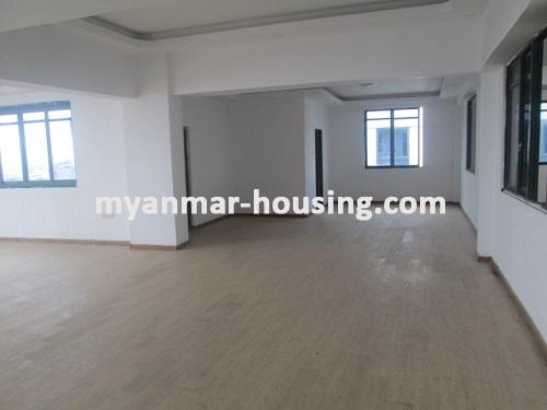 Myanmar real estate - for rent property - No.3678 - Duplex Penthouse for rent in Botahtaung! - another inside view