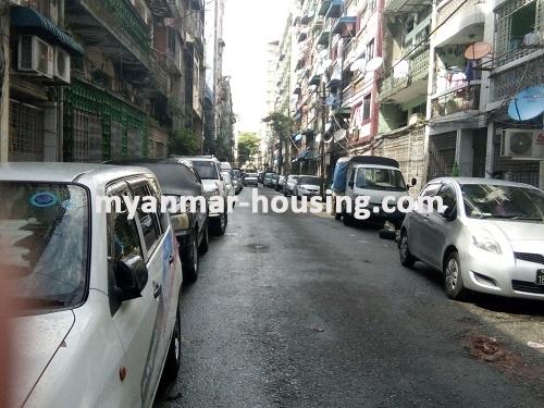 Myanmar real estate - for rent property - No.3683 - A house for rent in Lanmadaw! - road view