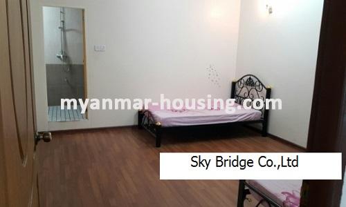 Myanmar real estate - for rent property - No.3719 - Condo for rent, in Winsor Estate Condo, Sanchaung! - master bedroom