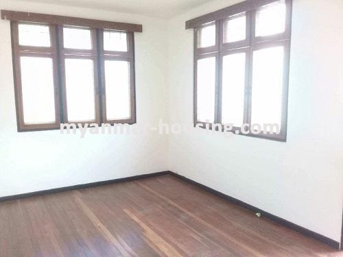 Myanmar real estate - for rent property - No.3745 - A two storey landed house for rent in Masoeyeing Kuang street, Mayangone Township. - View of the Bed room