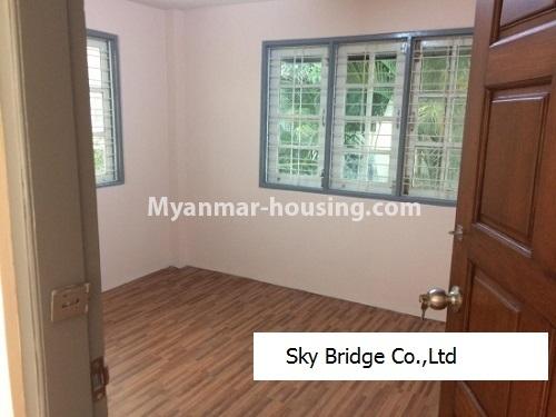 ミャンマー不動産 - 賃貸物件 - No.3786 - A Two Storey Landed house for rent in Hlaing Township. - View of the Bed room