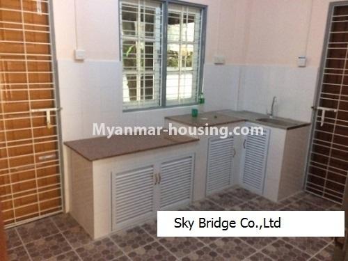 ミャンマー不動産 - 賃貸物件 - No.3786 - A Two Storey Landed house for rent in Hlaing Township. - View of the Kitchen room