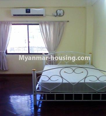 ミャンマー不動産 - 賃貸物件 - No.3795 - A Condo room with reasonable price for rent in Tarmway Township. - view of the bed room