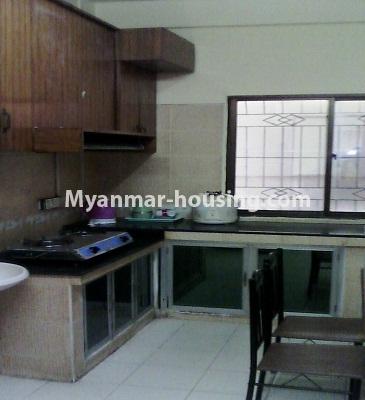 ミャンマー不動産 - 賃貸物件 - No.3795 - A Condo room with reasonable price for rent in Tarmway Township. - View of the Kitchen room