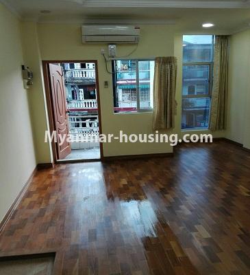 Myanmar real estate - for rent property - No.3804 - Condo room for rent in Sanchaung Township. - View of the Living room