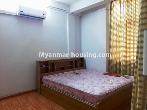 Myanmar real estate - for rent property - No.3805 - Good room for rent in in BahanTownship. - View of the bed room