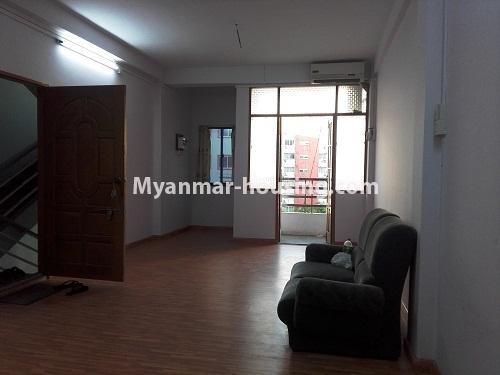 Myanmar real estate - for rent property - No.3805 - Good room for rent in in BahanTownship. - View of the living room