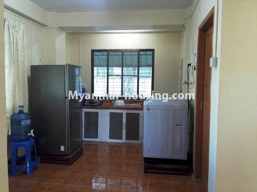 Myanmar real estate - for rent property - No.3806 - New apartment room for rent in Kamaryut. - kitchen 