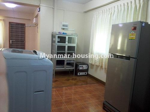 Myanmar real estate - for rent property - No.3806 - New apartment room for rent in Kamaryut. - kitchen