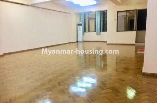 Myanmar real estate - for rent property - No.3813 - A Condo room for rent in Sanchaung Township. - View of the living room