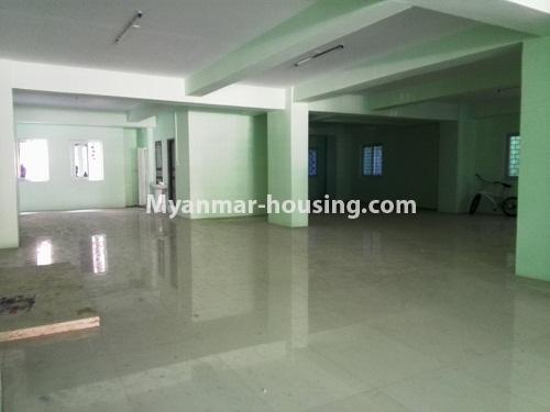 Myanmar real estate - for rent property - No.3814 - A Ground floor with Etthic for rent in Mingalar Taung Nyunt Township. - View of Hall room