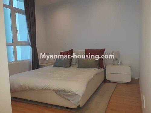 Myanmar real estate - for rent property - No.3829 - Excellent room for rent in G.E.M.S Condo. - View of the bed room