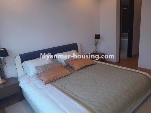 Myanmar real estate - for rent property - No.3829 - Excellent room for rent in G.E.M.S Condo. - View of the Bed room