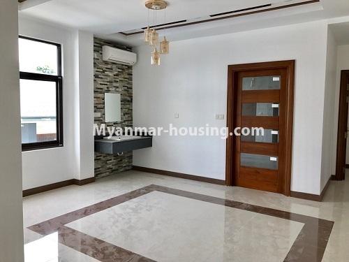 Myanmar real estate - for rent property - No.3837 - Ground floor landed house for rent in 9 Mile. - View of the Living room