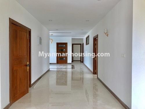 Myanmar real estate - for rent property - No.3837 - Ground floor landed house for rent in 9 Mile. - View of the living room