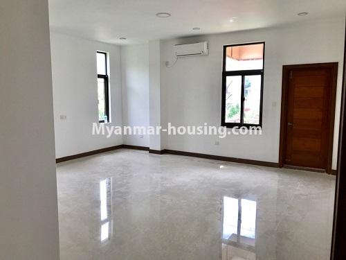 Myanmar real estate - for rent property - No.3837 - Ground floor landed house for rent in 9 Mile. - View of the living room