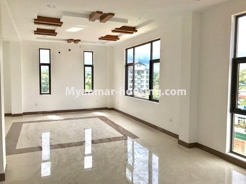 ミャンマー不動産 - 賃貸物件 - No.3839 - First floor landed house for rent in 9 Mile. - View of the Living room