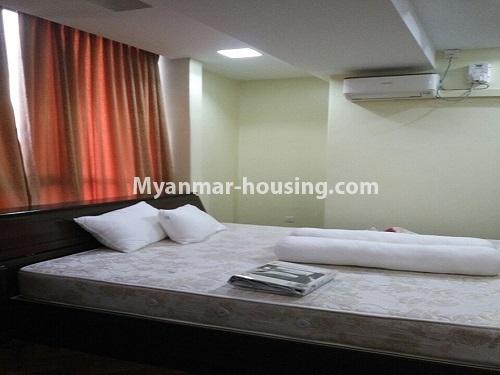 Myanmar real estate - for rent property - No.3840 - Condo room for rent in Mingalar Taung Nyunt! - master bedroom view