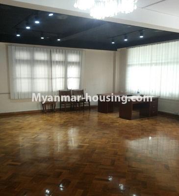 Myanmar real estate - for rent property - No.3849 - A landed house for rent in Mayangone Township - View of the Living room