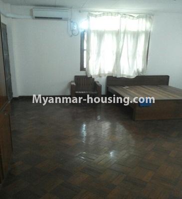 Myanmar real estate - for rent property - No.3849 - A landed house for rent in Mayangone Township - View of the bed room