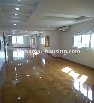 Myanmar real estate - for rent property - No.3864 - A Condo room for rent in Sanchaung Township. - View of the Living room