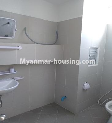 Myanmar real estate - for rent property - No.3865 - Excellent room for rent in Hlaing Township. - View of the bathroom