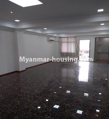 Myanmar real estate - for rent property - No.3866 - A Nice room for rent in Hlaing Township. - View of the Living room